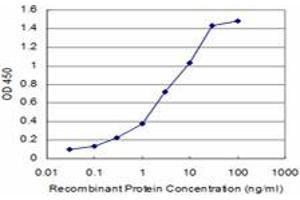 Detection limit for recombinant GST tagged HTR2C is approximately 0.
