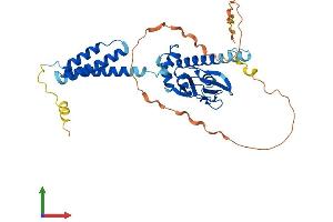 AlphaFold protein structure predicition of Mouse Recombinant Popdc2 Protein, UniprotID Q9ES82