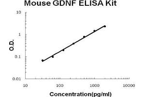 Mouse GDNF PicoKine ELISA Kit standard curve (GDNF Kit ELISA)