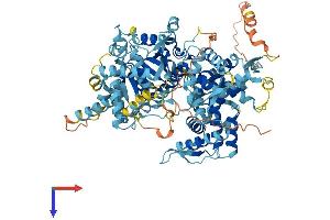 AlphaFold protein structure predicition of Human Recombinant GPAT2 Protein, UniprotID Q6NUI2