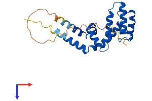 AlphaFold protein structure predicition of Human Recombinant RGS16 Protein, UniprotID O15492