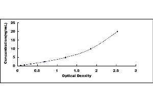 Typical standard curve (SMAD5 Kit ELISA)
