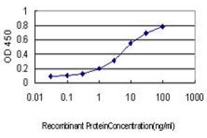 Detection limit for recombinant GST tagged GCH1 is approximately 0. (GCH1 anticorps  (AA 1-250))