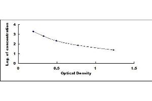Typical standard curve (PPY Kit ELISA)