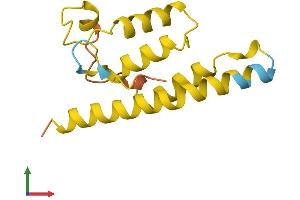 AlphaFold protein structure predicition of Mouse Recombinant Tor1aip2 Protein, UniprotID Q9ER81