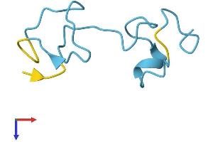 AlphaFold protein structure predicition of Human Recombinant MT1G Protein, UniprotID P13640