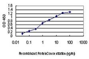Detection limit for recombinant GST tagged PAK1 is approximately 0.