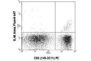 Flow Cytometry (FACS) image for anti-TCR V beta 10 antibody (Alexa Fluor 647) (ABIN2658016) (TCR V beta 10 anticorps  (Alexa Fluor 647))