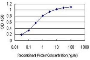ELISA image for anti-Synaptosomal-Associated Protein, 23kDa (SNAP23) (AA 1-212) antibody (ABIN599065) (SNAP23 anticorps  (AA 1-212))