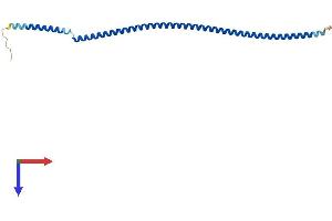AlphaFold protein structure predicition of Human Recombinant SPATA24 Protein, UniprotID Q86W54