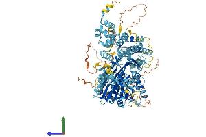 AlphaFold protein structure predicition of Human Recombinant ERCC4 Protein, UniprotID Q92889