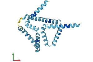 AlphaFold protein structure predicition of Human Recombinant ARL6IP1 Protein, UniprotID Q15041