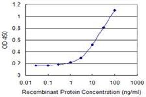 Detection limit for recombinant GST tagged APOM is 0. (Apolipoprotein M anticorps  (AA 23-188))