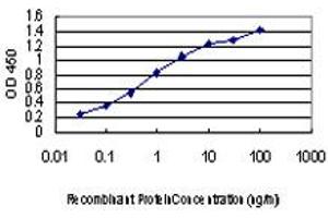 Detection limit for recombinant GST tagged TTN is approximately 0.