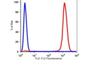 Flow Cytometry (FACS) image for anti-Protein tyrosine Phosphatase, Receptor Type, C (PTPRC) antibody (Biotin) (ABIN3071827)