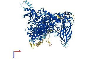 AlphaFold protein structure predicition of Mouse Recombinant Pik3ca Protein, UniprotID P42337