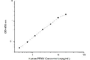 Typical standard curve (PFKM Kit ELISA)