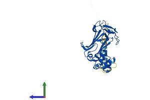 AlphaFold protein structure predicition of Mouse Recombinant Fbxo2 Protein, UniprotID Q80UW2