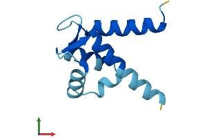 AlphaFold protein structure predicition of Human Recombinant S100A6 Protein, UniprotID P06703