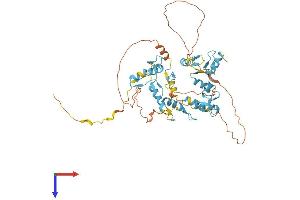 AlphaFold protein structure predicition of Mouse Recombinant Fiz1 Protein, UniprotID Q9WTJ4