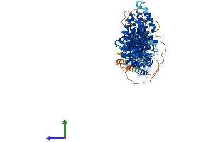 AlphaFold protein structure predicition of Mouse Recombinant Ints10 Protein, UniprotID Q8K2A7