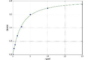 A typical standard curve (SOX9 Kit ELISA)