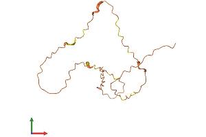 AlphaFold protein structure predicition of Human Recombinant LINC00304 Protein, UniprotID Q8N9R0