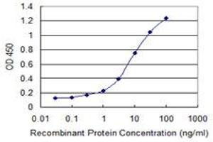 Detection limit for recombinant GST tagged SGCG is 0.
