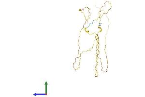 AlphaFold protein structure predicition of Mouse Recombinant Mdfi Protein, UniprotID P70331
