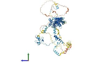 AlphaFold protein structure predicition of Human Recombinant UVSSA Protein, UniprotID Q2YD98