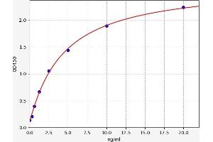 Typical standard curve (SLIT2 Kit ELISA)