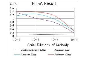 Black line: Control Antigen (100 ng), Purple line: Antigen(10 ng), Blue line: Antigen (50 ng), Red line: Antigen (100 ng),