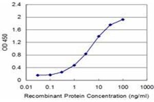 Detection limit for recombinant GST tagged CIRBP is approximately 0.