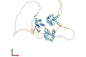 AlphaFold protein structure predicition of Mouse Recombinant Gm12695 Protein, UniprotID A2AGB2