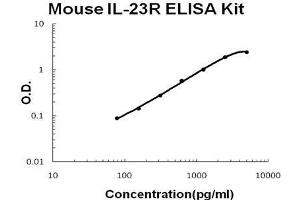 Mouse IL-23R PicoKine ELISA Kit standard curve (IL23R Kit ELISA)