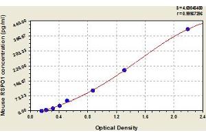 Typical Standard Curve (RSPO1 Kit ELISA)