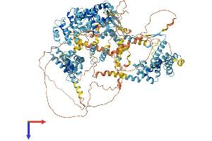 AlphaFold protein structure predicition of Mouse Recombinant Rgs22 Protein, UniprotID G3UYX5