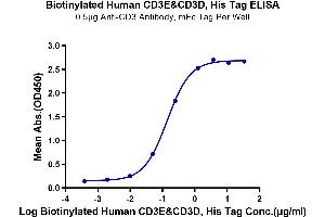 Immobilized Anti-CD3 Antibody, mFc Tag at 5 μg/mL (100 μL/well) on the plate.