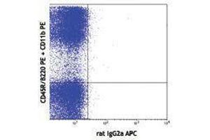 Flow Cytometry (FACS) image for anti-Fms-Related tyrosine Kinase 3 (FLT3) antibody (APC) (ABIN2658479) (FLT3 anticorps  (APC))