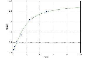 A typical standard curve (PTTG1IP Kit ELISA)