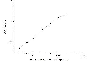 Typical standard curve (BDNF Kit ELISA)