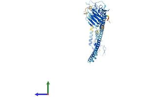 AlphaFold protein structure predicition of Human Recombinant TRIM60 Protein, UniprotID Q495X7