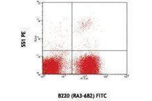 Flow Cytometry (FACS) image for anti-Siglec H antibody (PE) (ABIN2663879) (Siglec H anticorps  (PE))