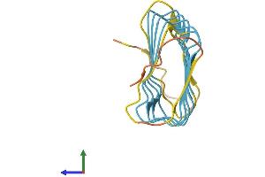 AlphaFold protein structure predicition of Human Recombinant KRTAP12-2 Protein, UniprotID P59991