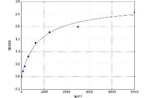 A typical standard curve