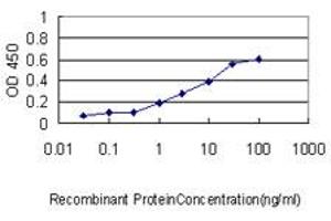 Detection limit for recombinant GST tagged EDG1 is approximately 0.
