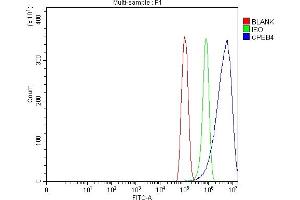 Flow Cytometry analysis of PC-3 cells using anti-CPEB4 antibody (ABIN7601199). (CPEB4 anticorps  (AA 3-462))