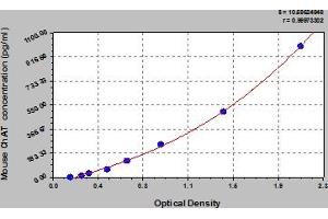 Typical Standard Curve (Choline Acetyltransferase Kit ELISA)