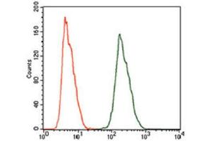 Flow Cytometry (FACS) image for anti-Aldehyde Dehydrogenase 2 Family (Mitochondrial) (ALDH2) (AA 317-517) antibody (ABIN1846467)
