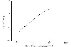 Typical standard curve (IFNA Kit ELISA)